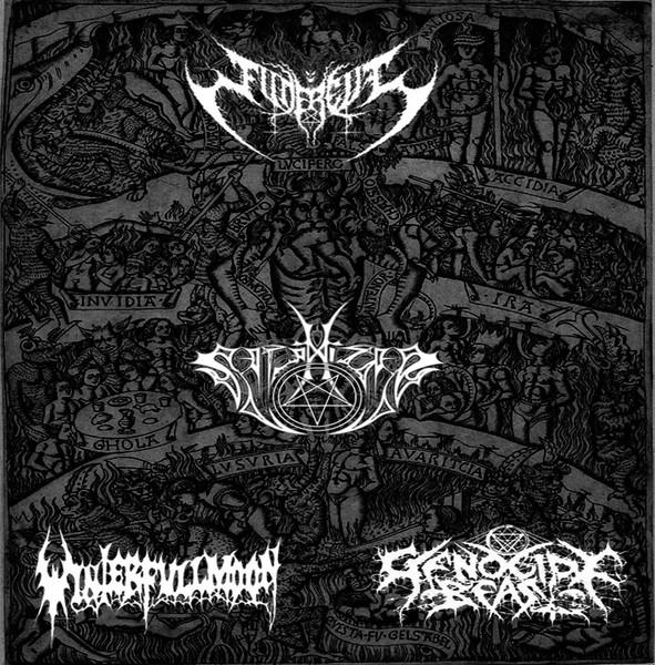 Funereus / Satanizer / Winterfullmoon / Genocide Beast  CD
